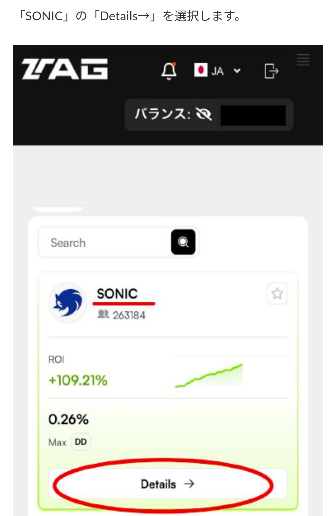 画面 15: 核对入金页面与转账条件